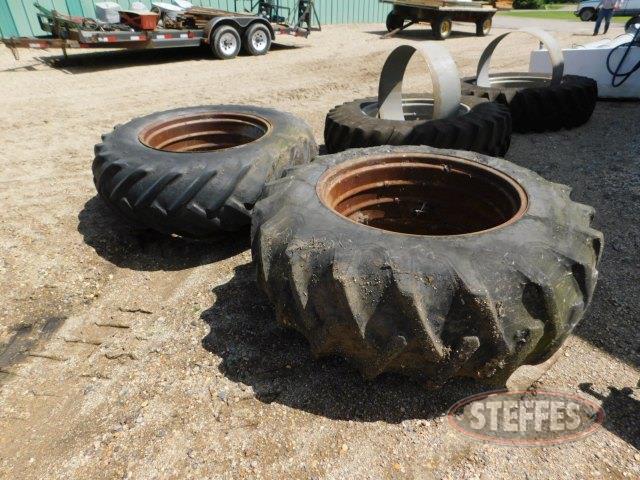 (2) 18.4-34 tires 